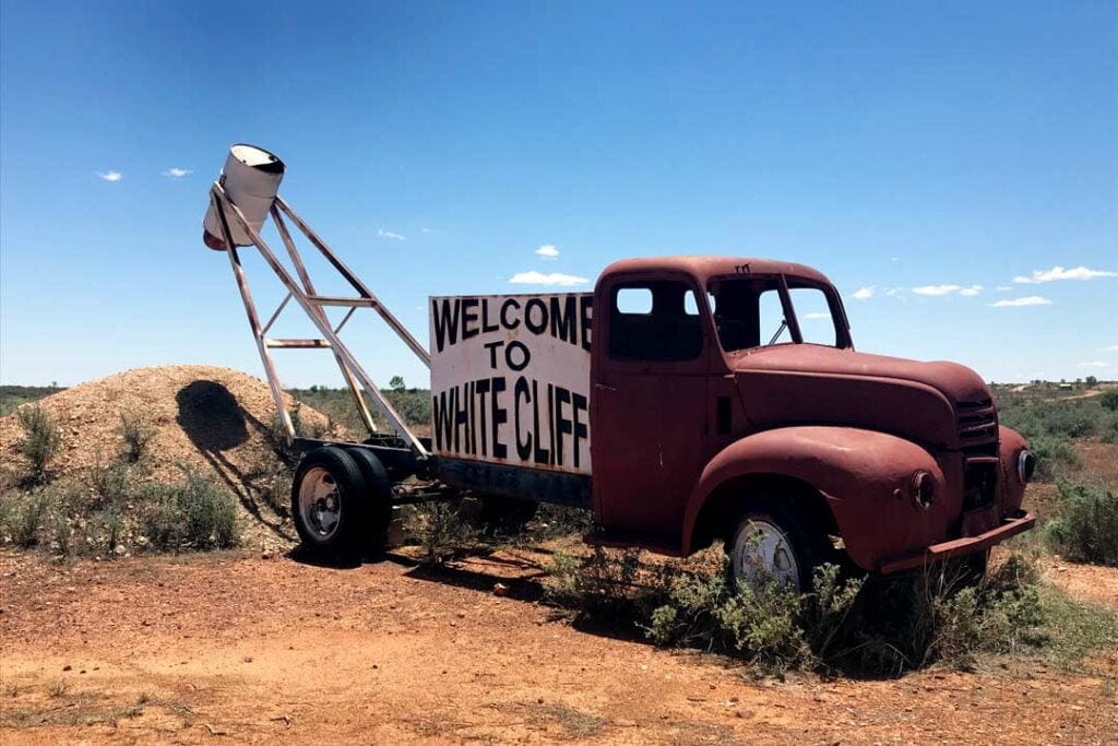 Welcome to White Cliffs, New South Wales