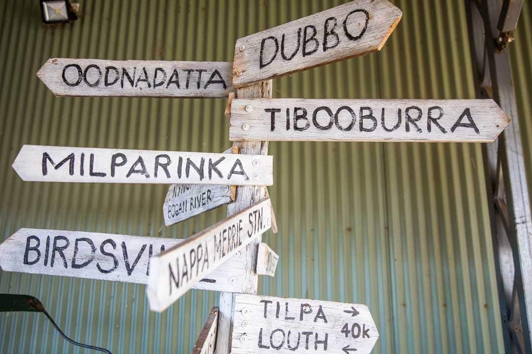 Dubbo street sign