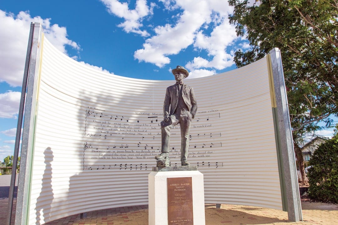 Banjo Patterson Statue