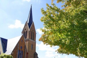 Church spire in Orange NSW