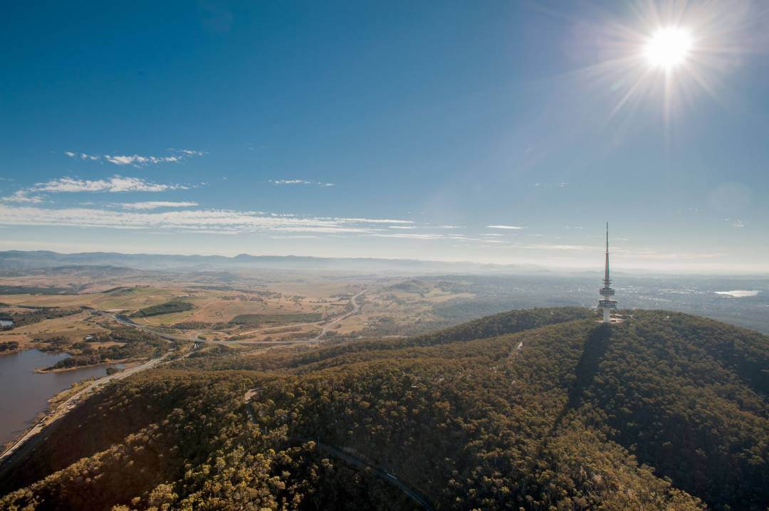 Telstra Tower - walks around Canberra