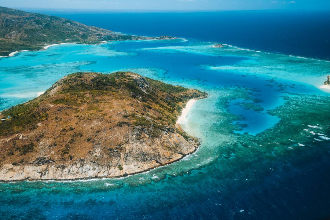 Lizard Island from above