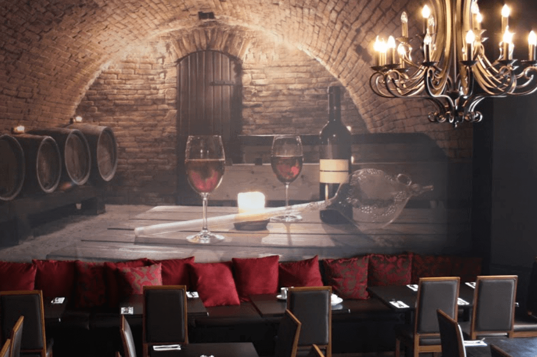 Inside Village Lane Cafe & Wine Bar