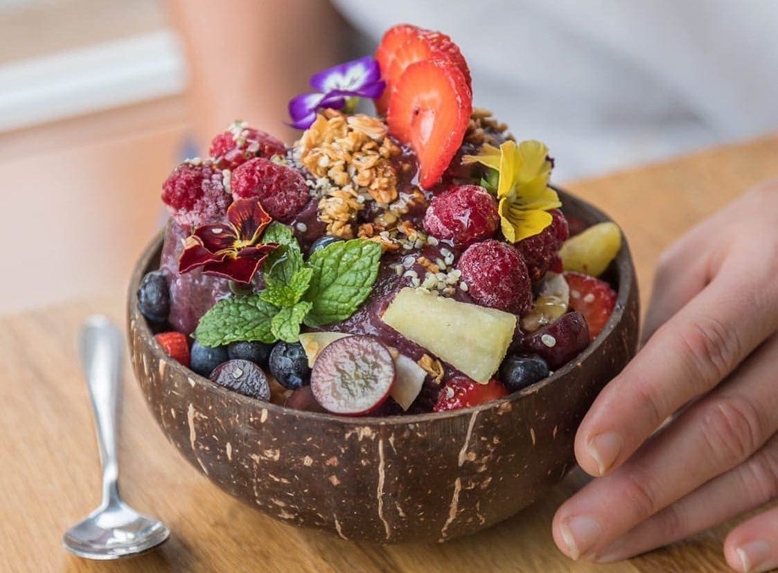 Smoothie bowl from Wild Orchid