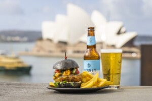 Burger from the MCA in Sydney