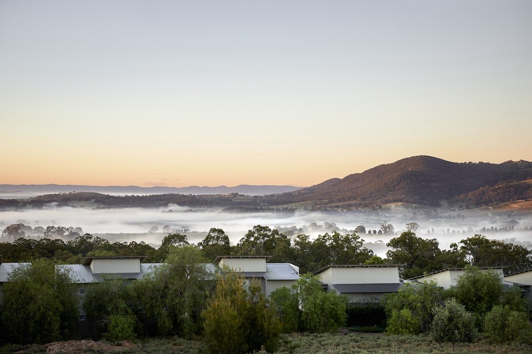 Mist over the Hunter Valley
