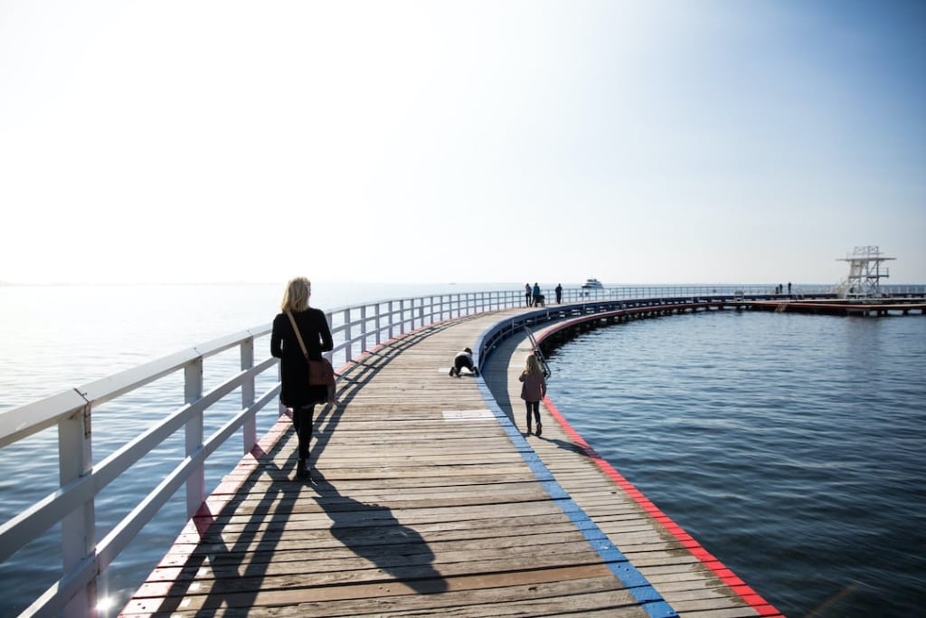 Geelong Foreshore in the bellarine peninsula