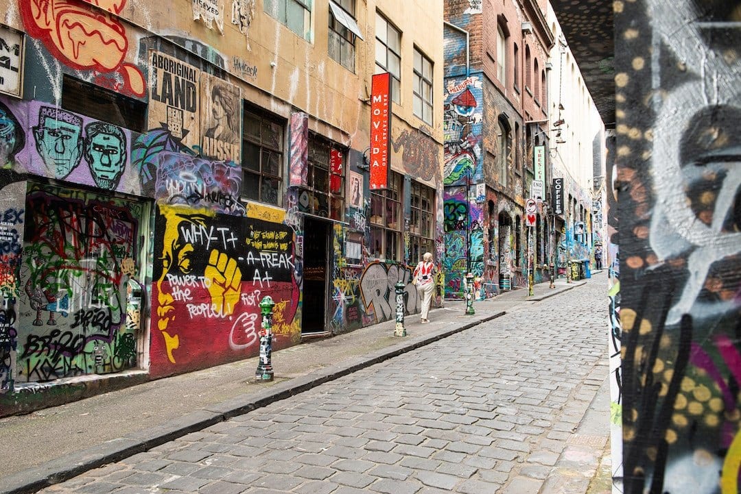 Indigenous Melbourne, Hosier Lane