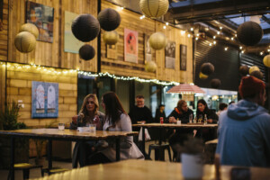 Providore Place Market Hall is a covered, all-weather market space in the centre of Devonport. Night markets are held on Friday nights.