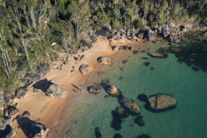 hidden beaches in sydney