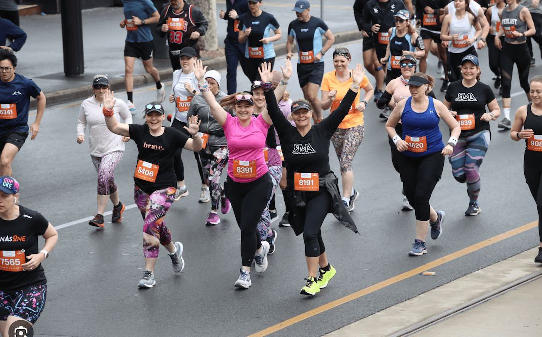 This run is of the top events in South Australia. Photo courtesy of Lumary City-Bay Fun Run.