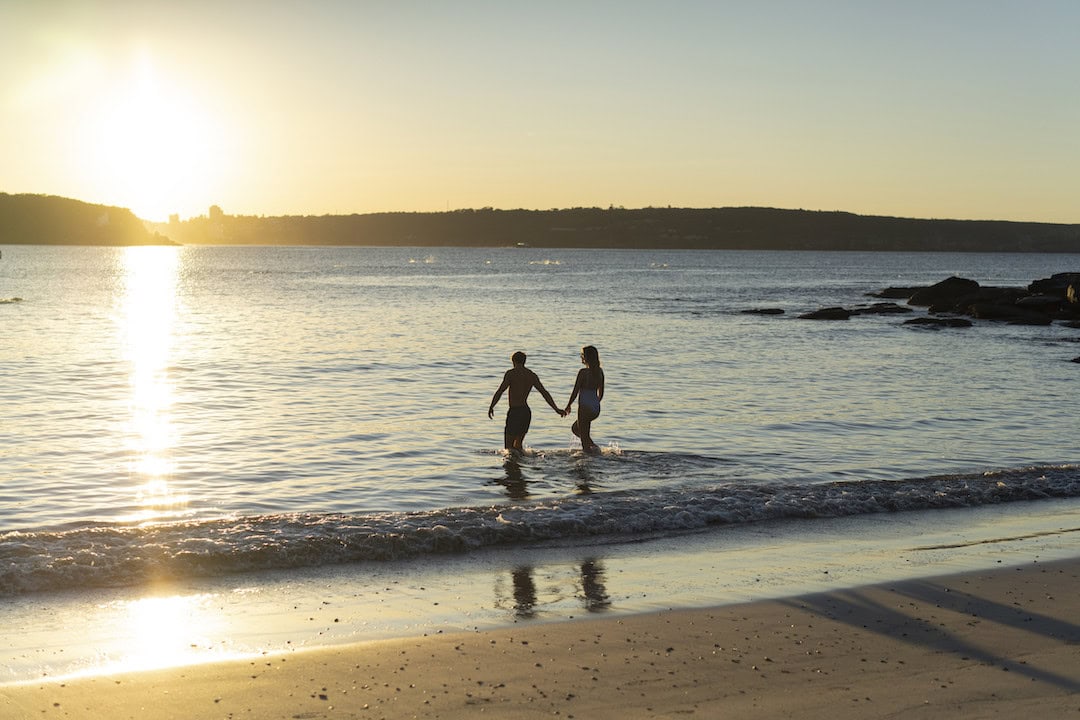 Balmoral Beach is a perfect place for a getaway. Photo: Destination NSW.