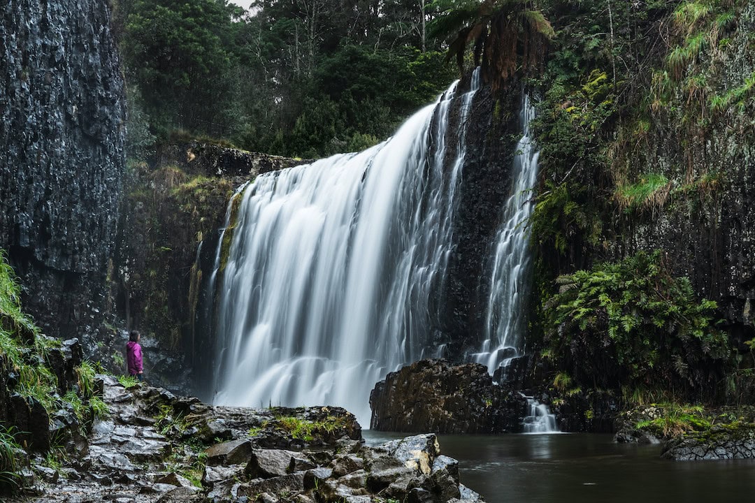 15 kilometres south of Burnie lies the Guide Falls Reserve, a beautiful place for picnic or BBQ.