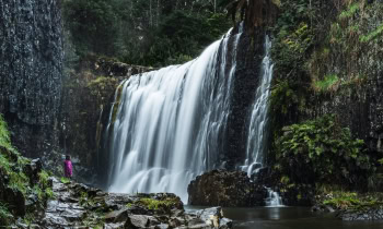 15 kilometres south of Burnie lies the Guide Falls Reserve, a beautiful place for picnic or BBQ.